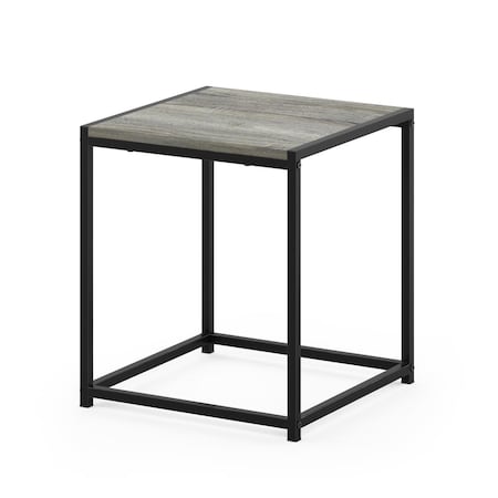 Furinno Camnus Modern Living End Table, French Oak Grey FM19121GYW